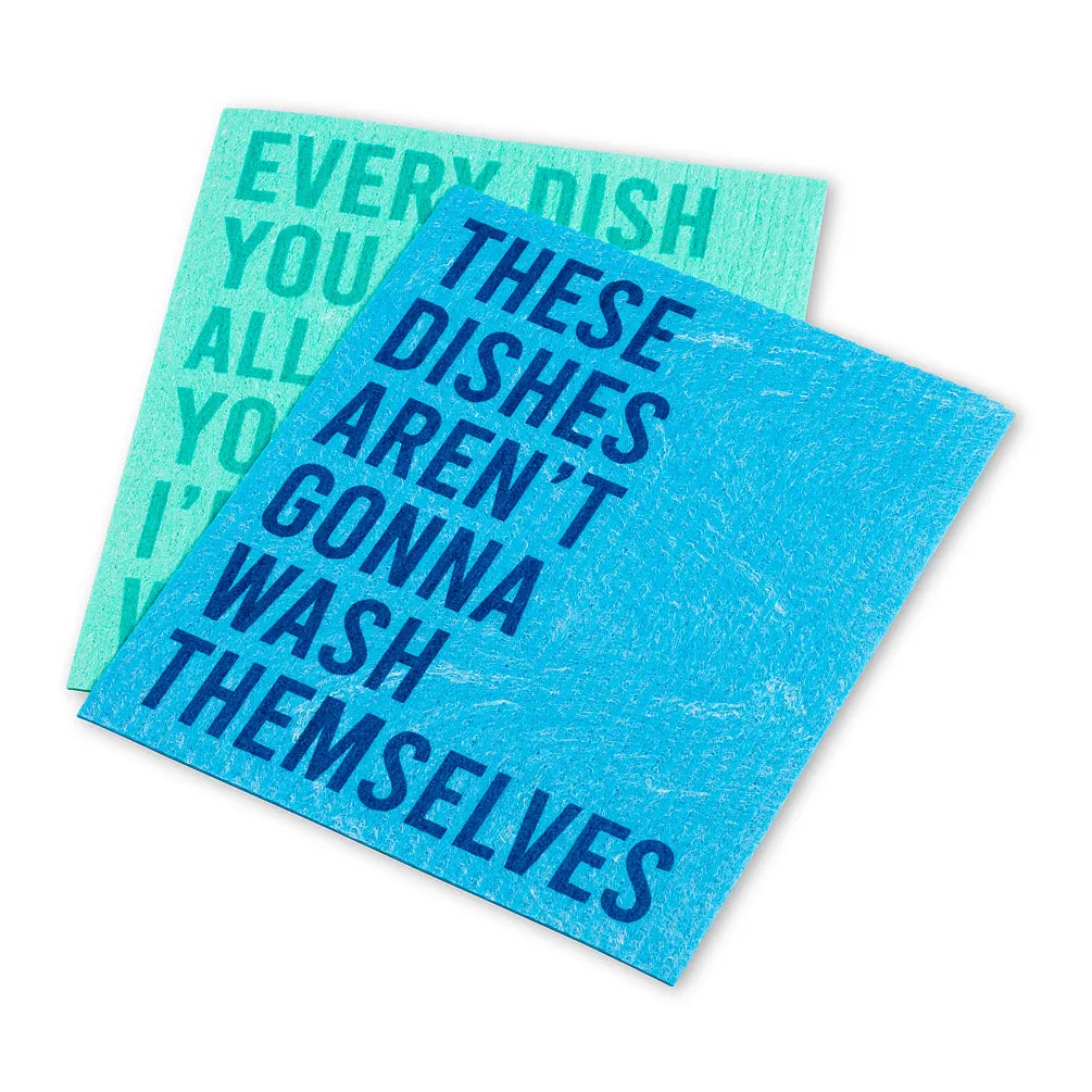 Dishcloths- Funny Textbook