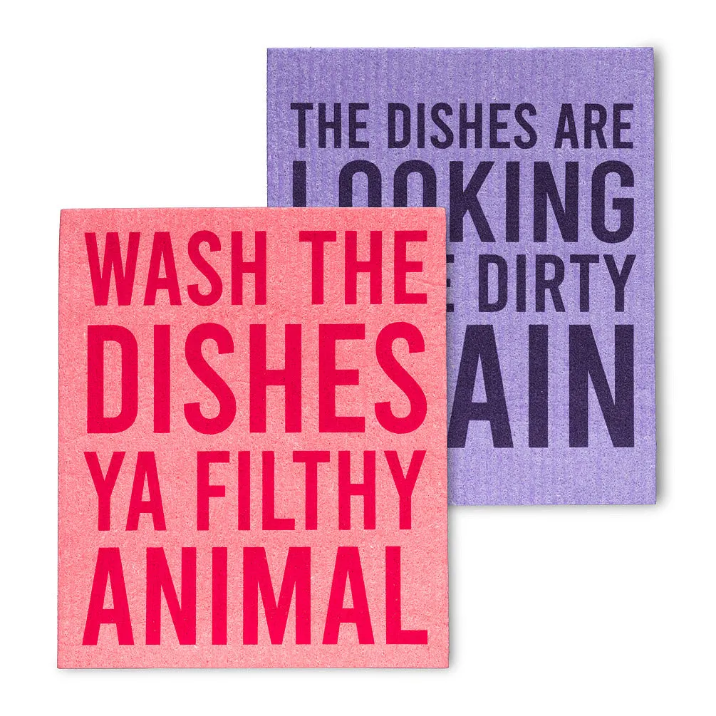 Dishcloths- Funny Textbook