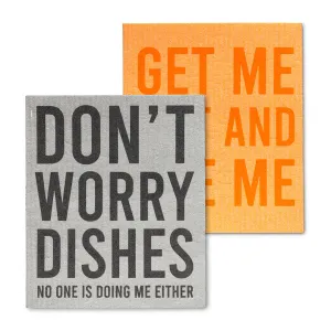 Dishcloths- Funny Textbook