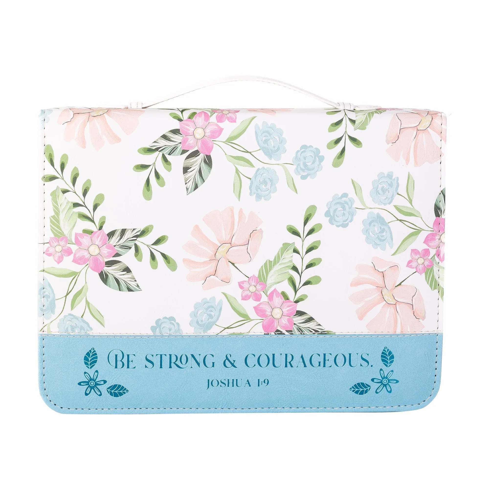 Divine Details: Bible Cover - Floral Blue