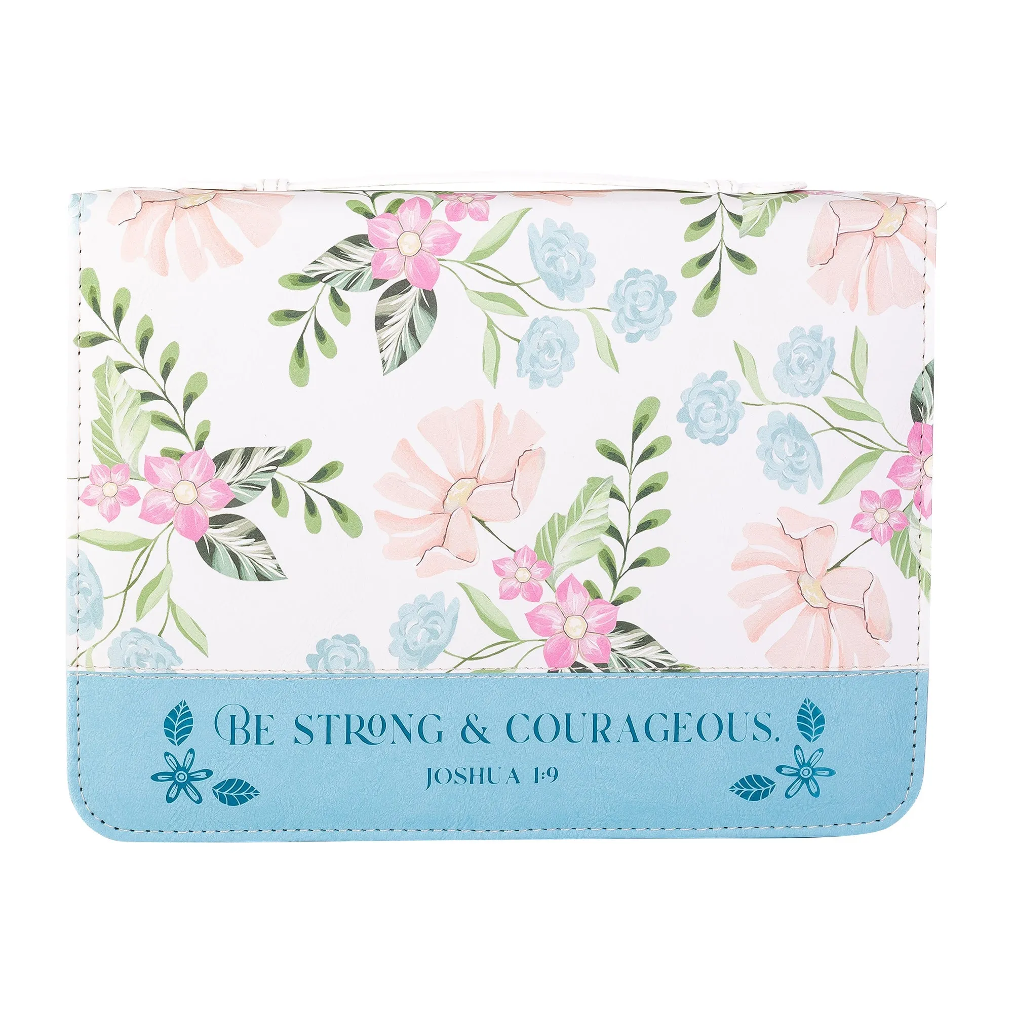 Divine Details: Bible Cover - Floral Blue