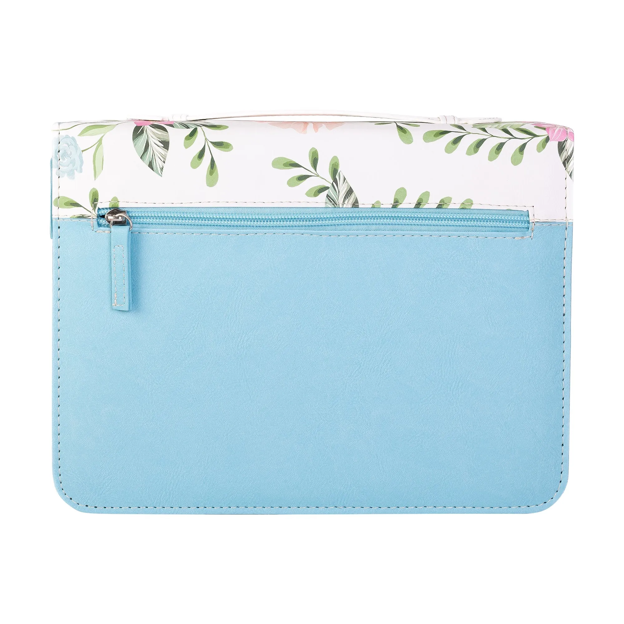 Divine Details: Bible Cover - Floral Blue