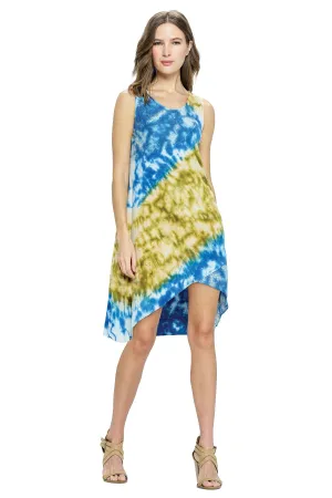 Dress Tie Dye Lace Details