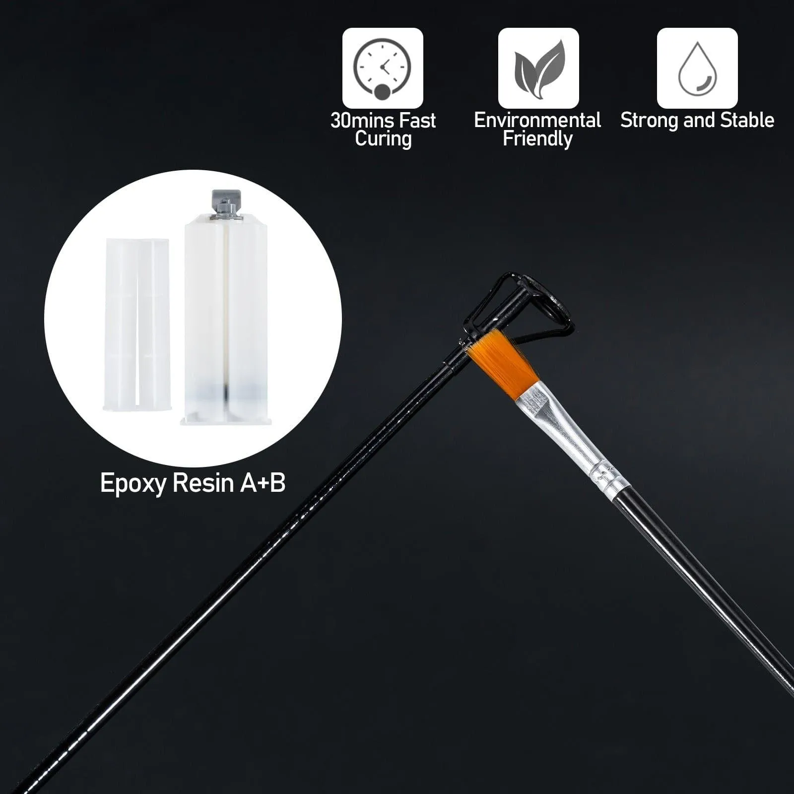 Dr.Fish 23pcs Rod Tip Repair Kit