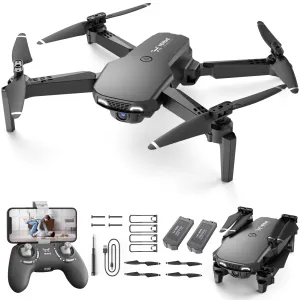 Drones for Kids with Camera - Remote Control Helicopter Toys Gifts for Boys Girls, 1080P HD FPV Mini Drone for Adults