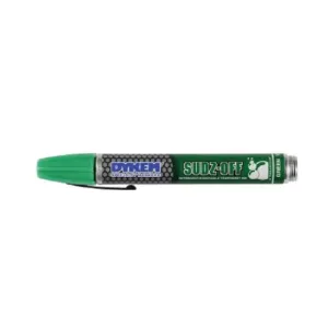 Dykem Sudz-Off 44 Series Green Removable Marker 44371