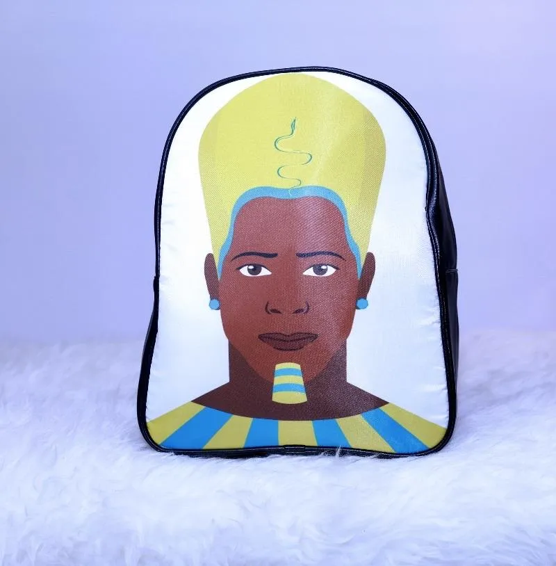 Egyptian King Leather Bookbag