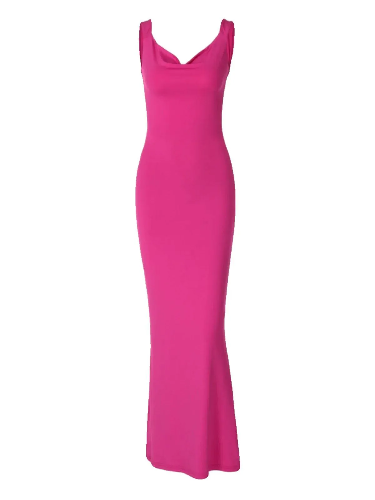 Elegant Backless Sheath Dress with Bow Details: Sophisticated Evening Wear