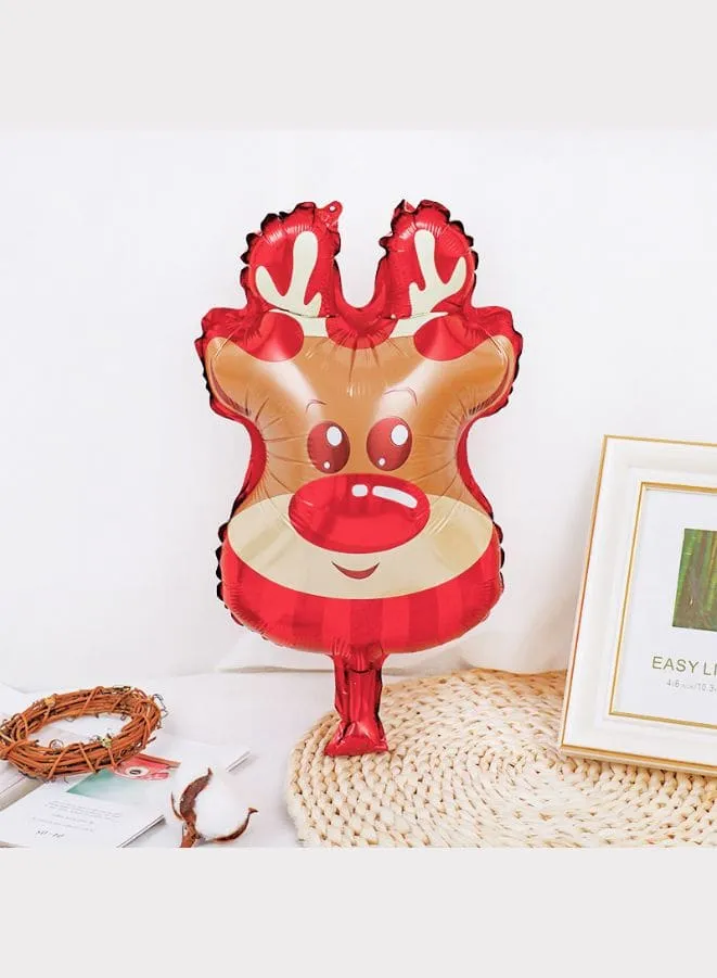 Elk Christmas Foil Balloon Party Supplies – Festive Holiday Decor for Christmas Parties