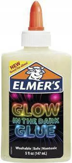 Elmer's Liquid Glue Glow Natural  147 ml