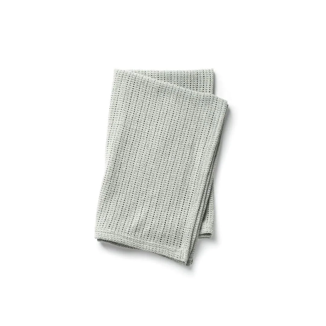 Elodie Details Cellular Blanket - Mineral Green