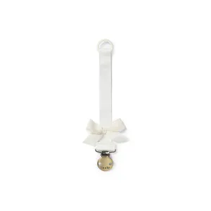 Elodie Details Pacifier Clip - Vanilla White