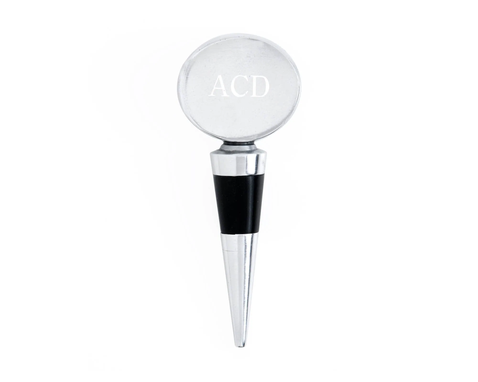 Engravable Oval Bottle Stopper by Arthur Court Designs