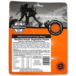 Expedition Foods - Mediterranean Vegetable Pasta (Extreme Energy)
