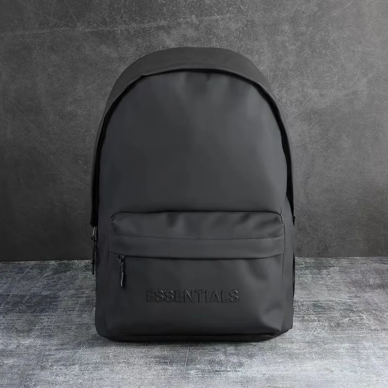 Fashion Brand Fog Backpack Essentials Middle School and College Schoolbag Personality Trendy Computer Bag Men's and Women's Travel Bag