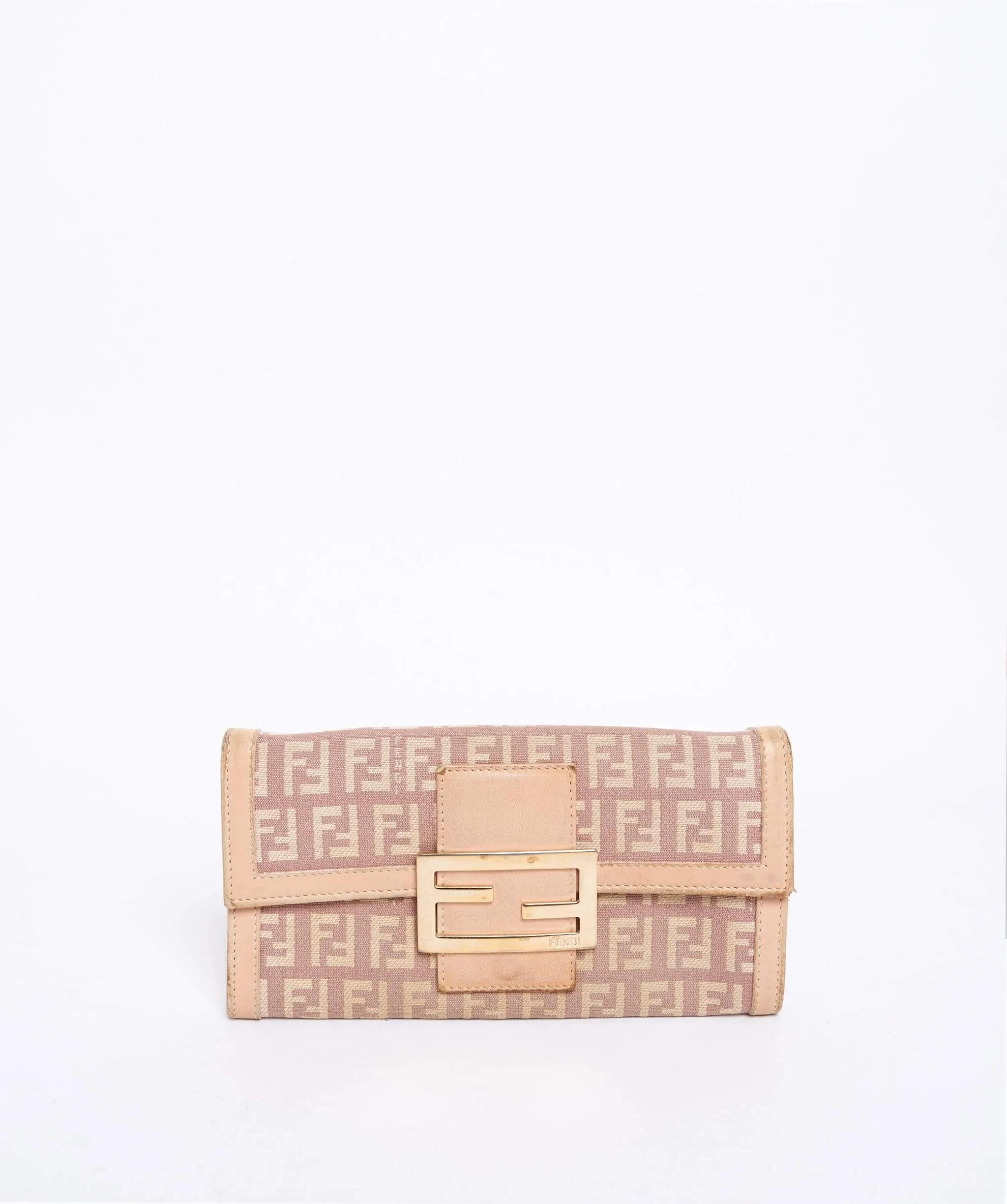 Fendi wallet beige