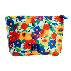 FRANCES VALENTINE FLORAL EXPLOSION - LARGE SKIPPER POUCH
