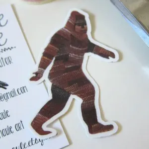 Friendly Sasquatch Sticker