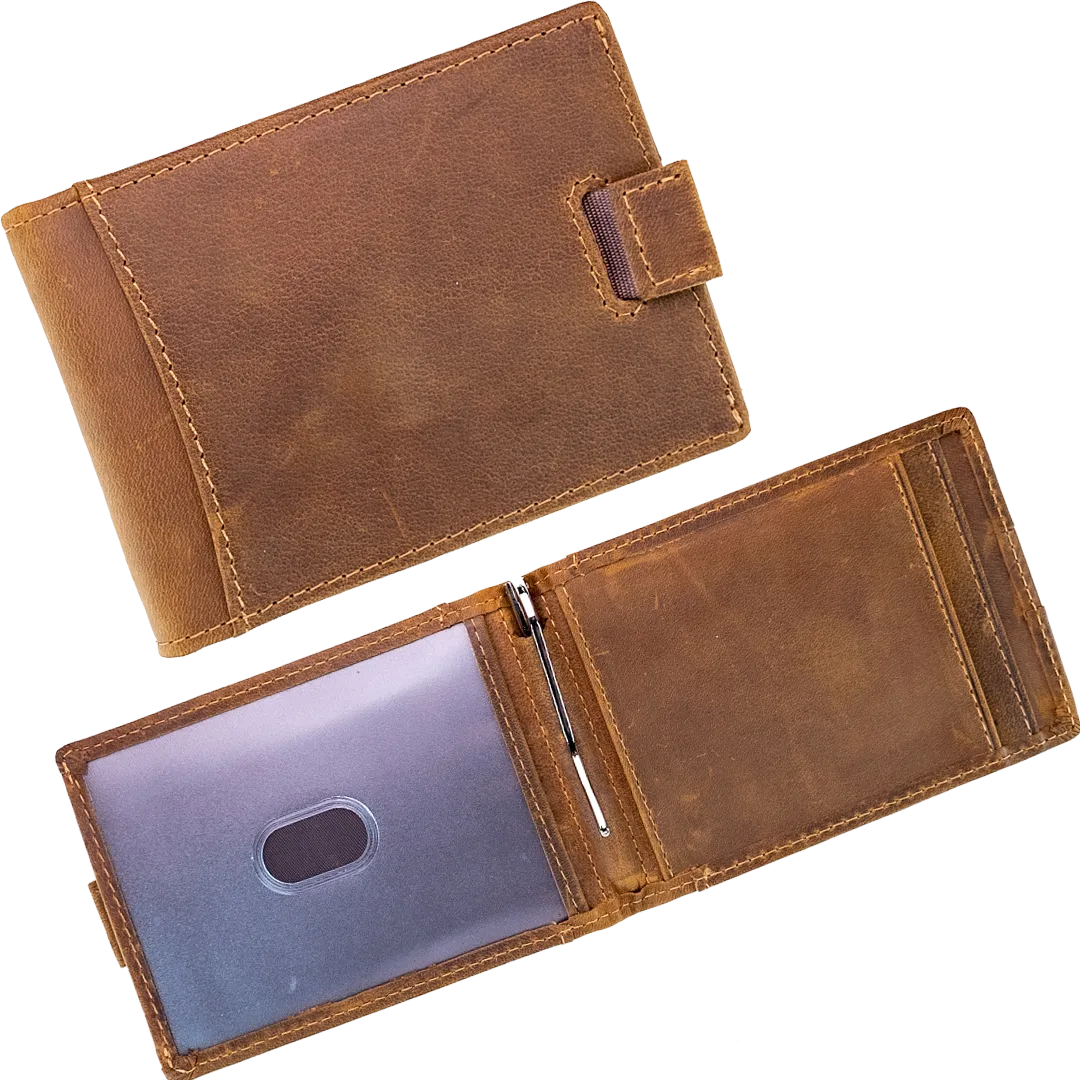 Full Grain Leather Men Wallet