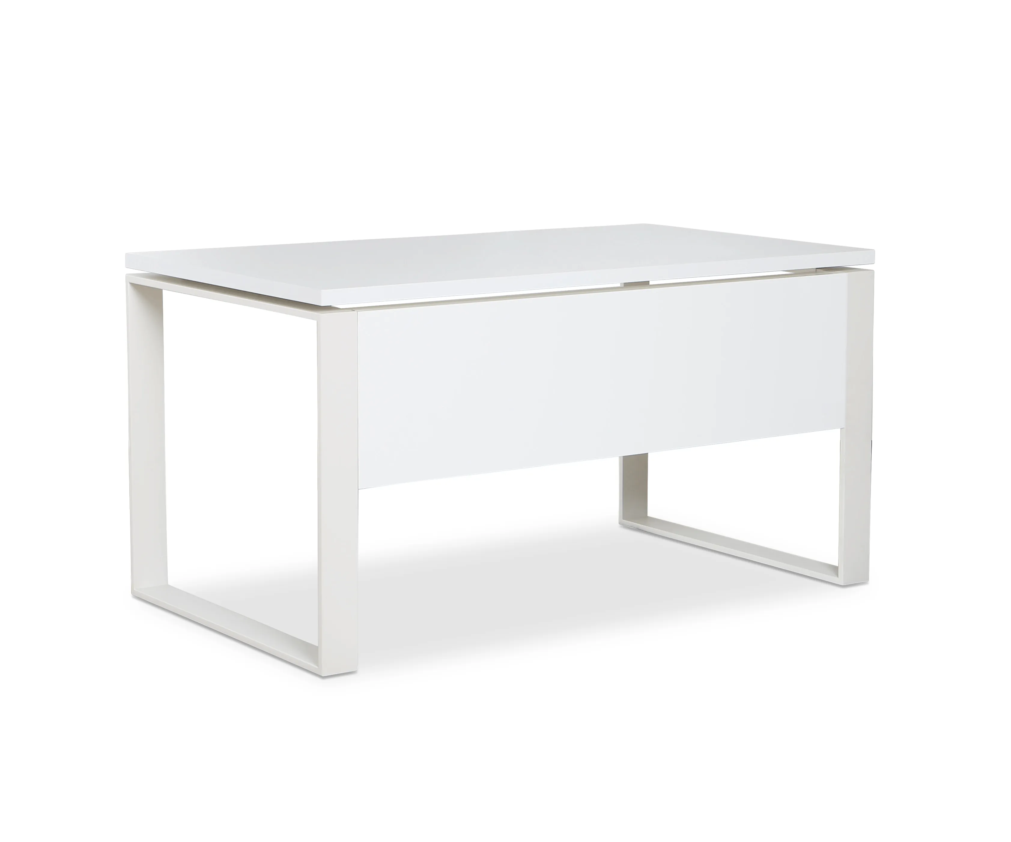 Gammel 55" Desk - White