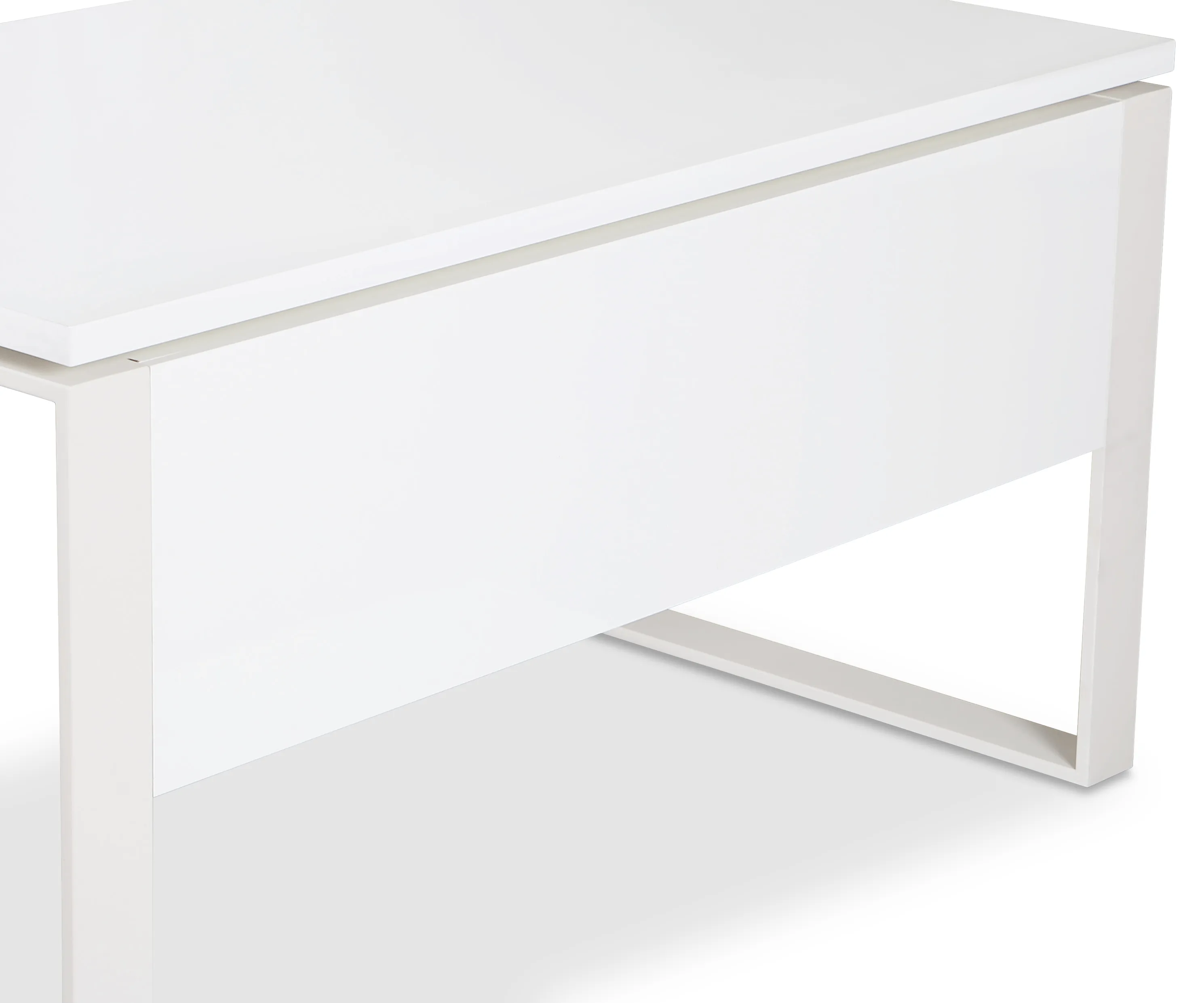 Gammel 55" Desk - White