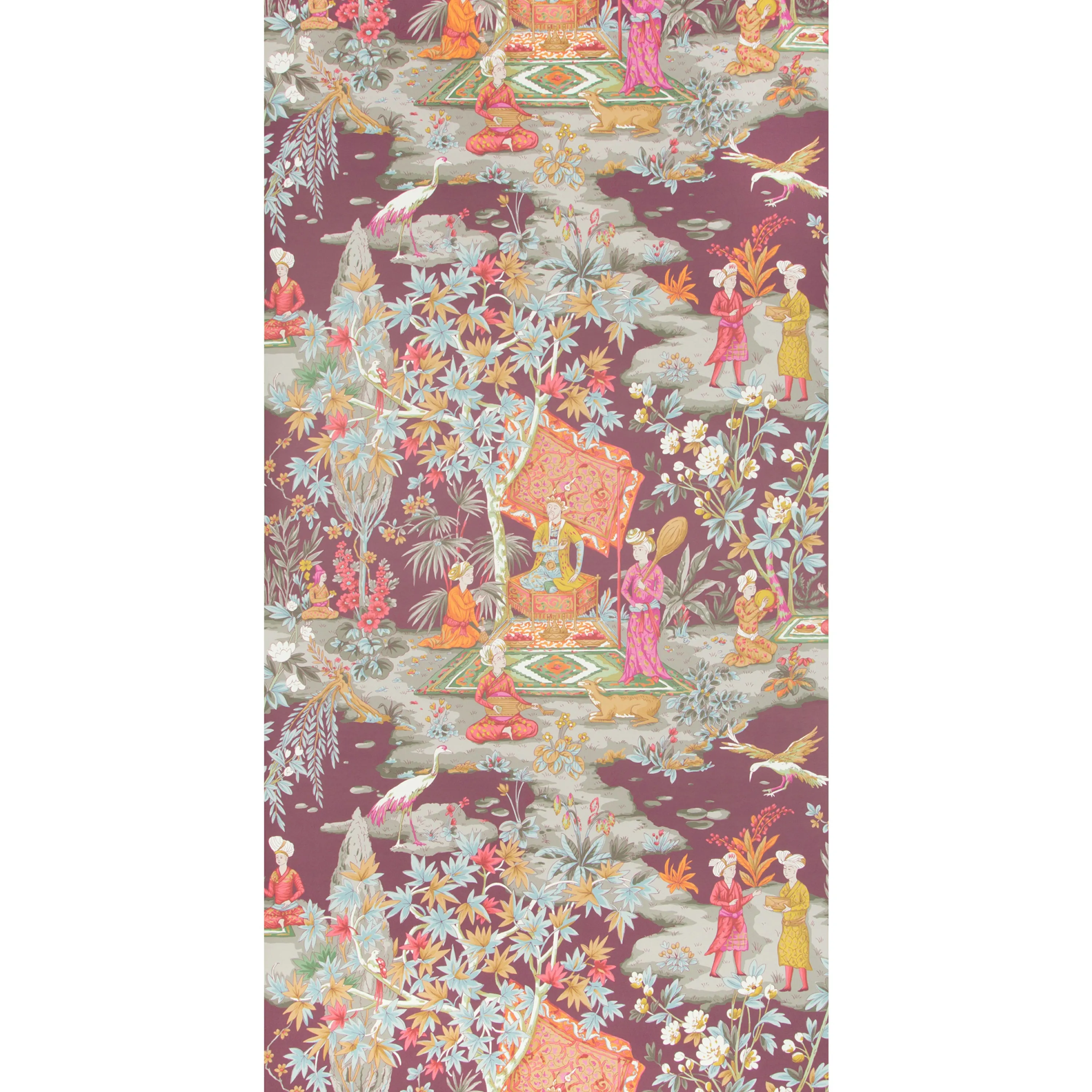 Garden Gathering Wallpaper, 11 yard roll