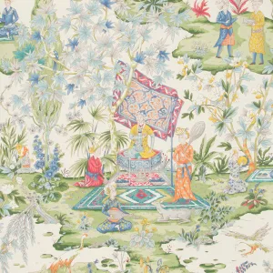 Garden Gathering Wallpaper, 11 yard roll