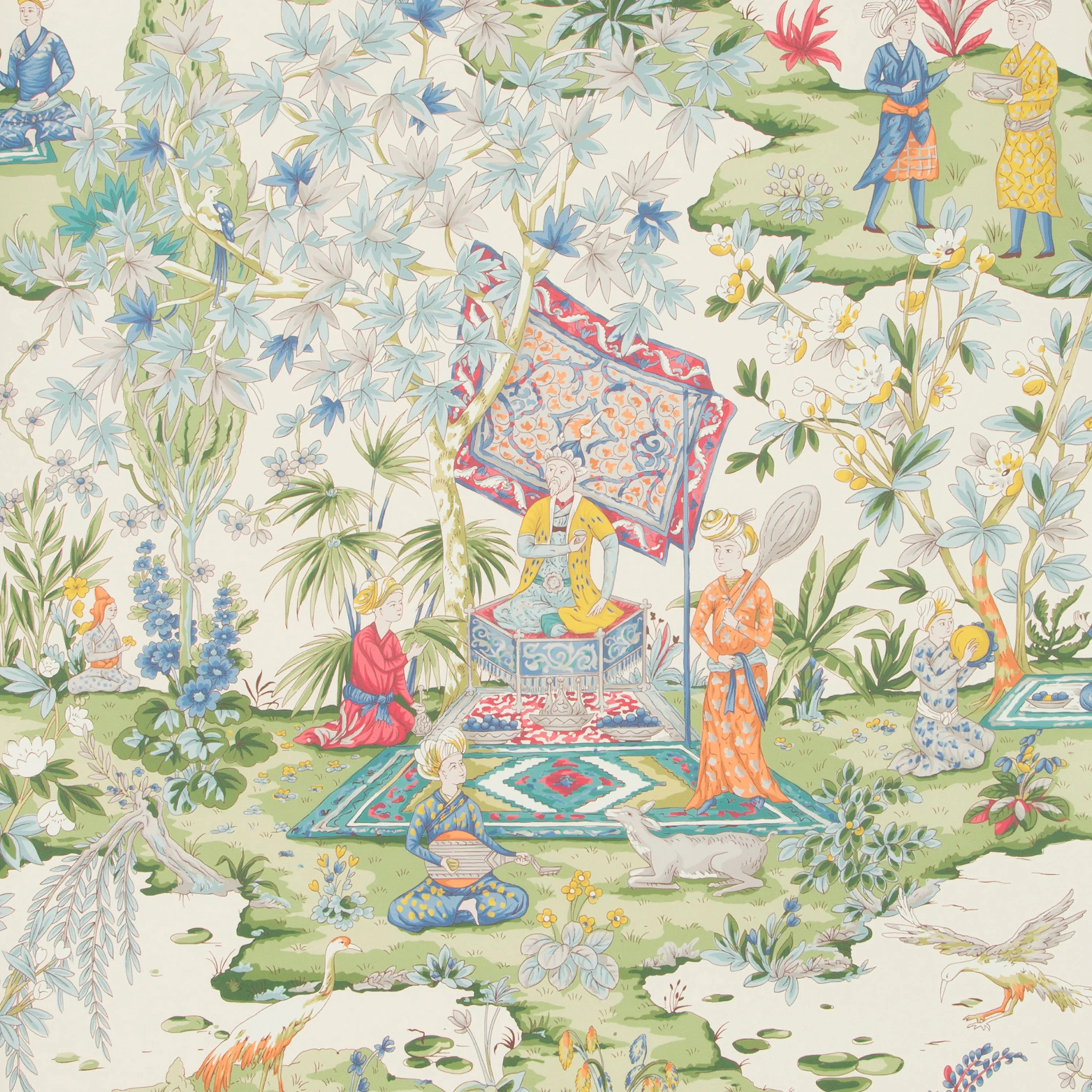 Garden Gathering Wallpaper, 11 yard roll