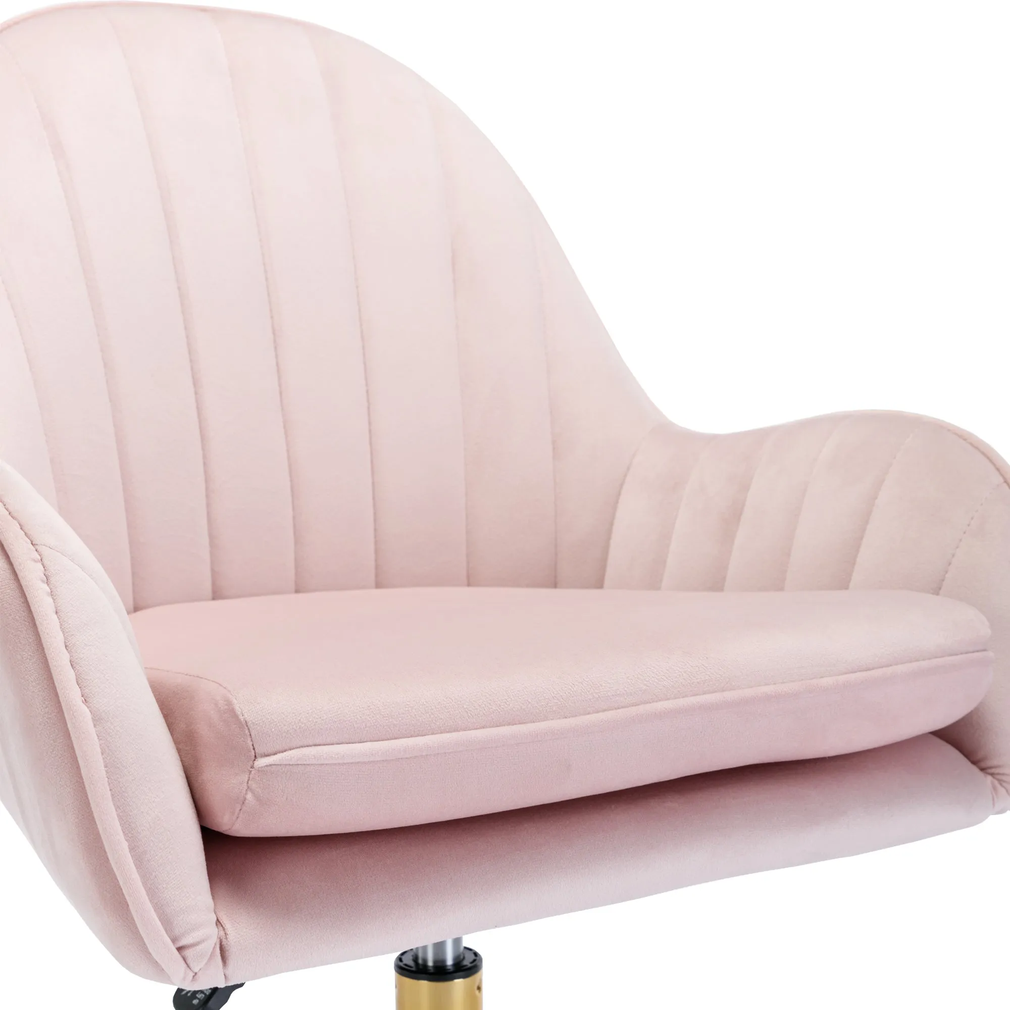 Glamourous Pink Velvet Chair