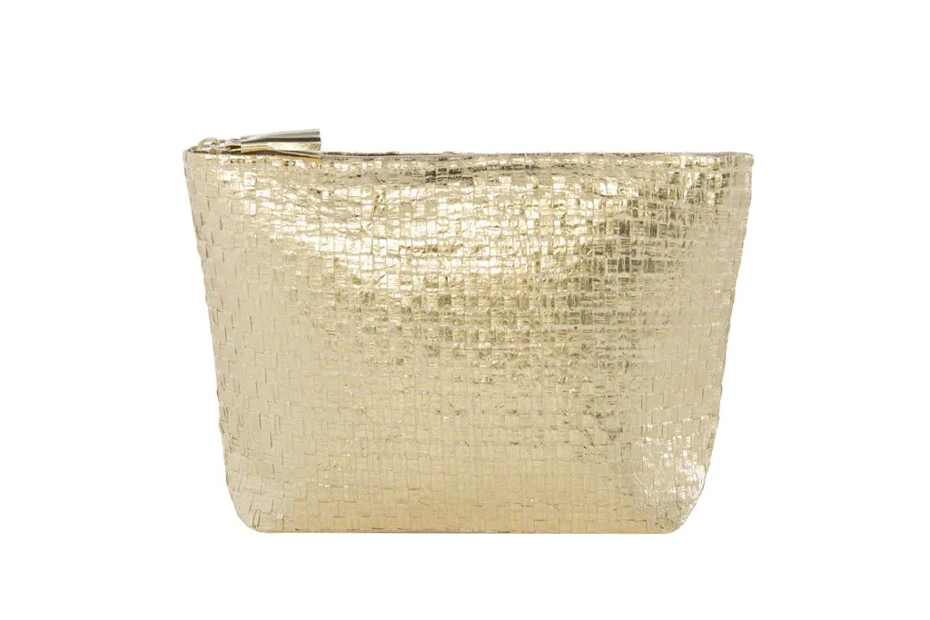 Gold Zipper Pouch