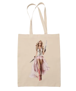 Gothic Princess Barbie Tote Bag