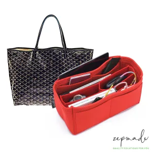 Goyard St Louis and Goyard Anjou Bag Organizer Insert, Bag Organizer with Middle Compartment and Exterior Pockets
