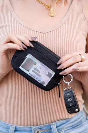 Grab and Go Keychain Wallet