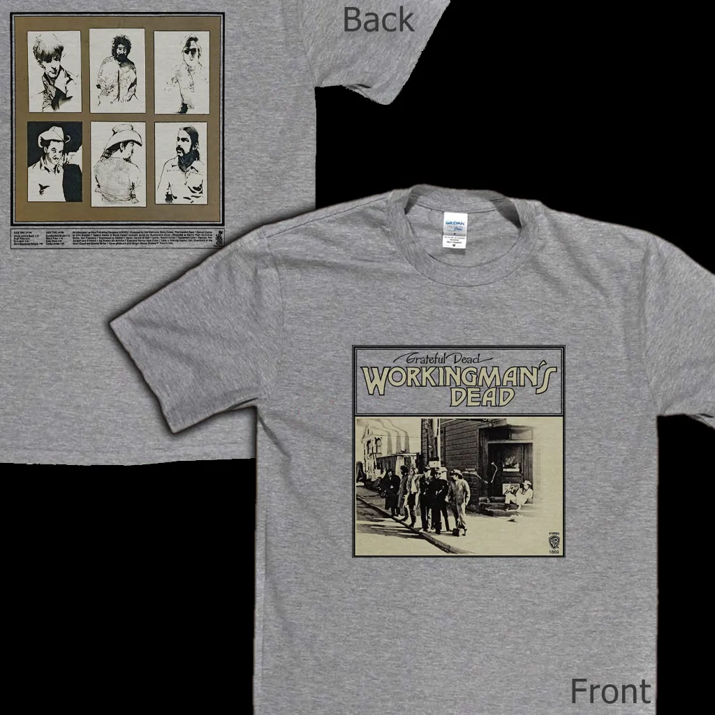 Grateful Dead Workingmans Dead Front And Back T-Shirt