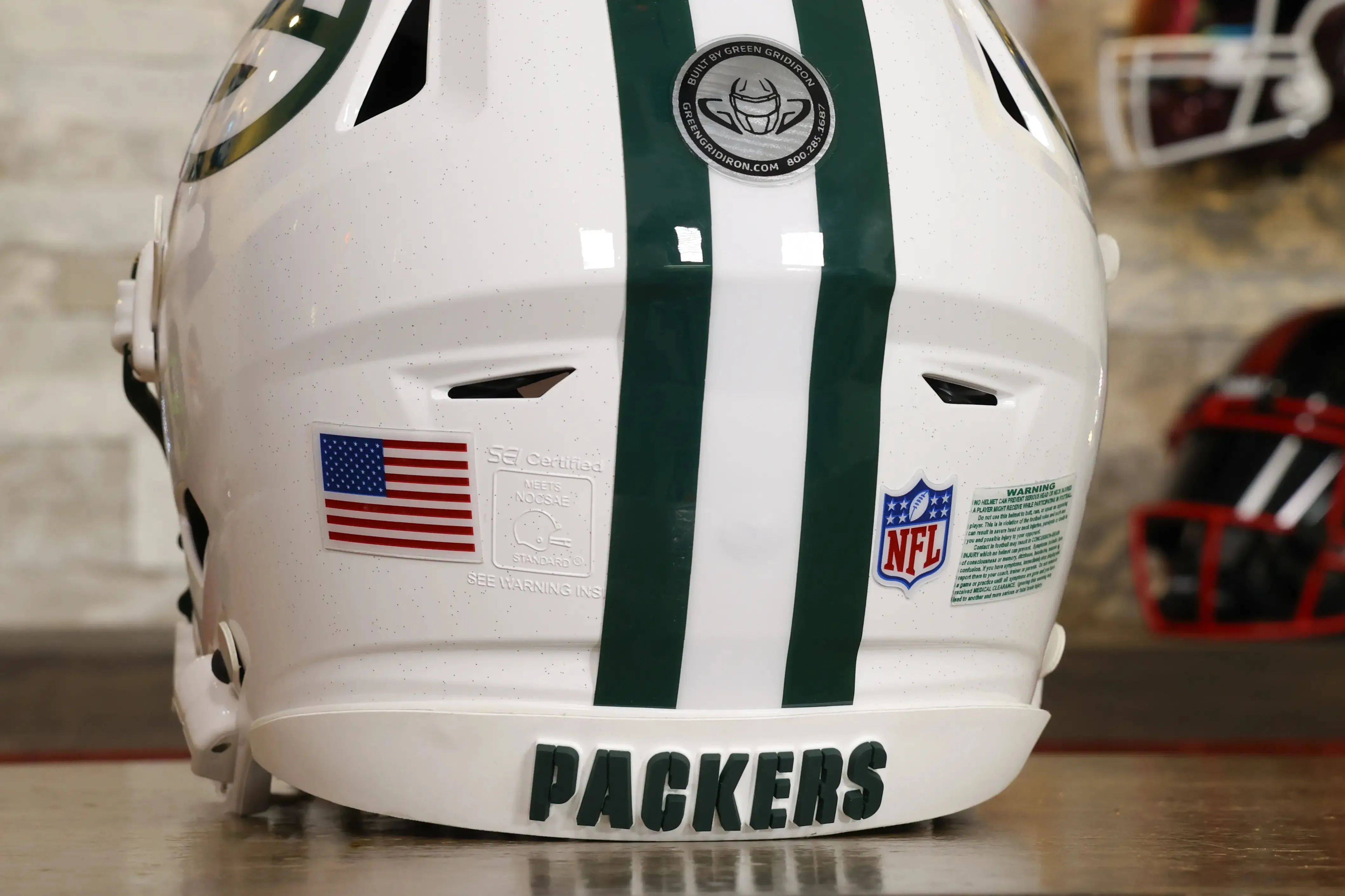 Green Bay Packers Riddell SpeedFlex Helmet - GG Edition 01098