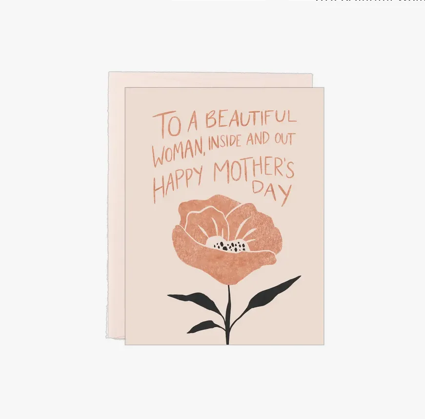 Greeting Card - Beautiful Mother