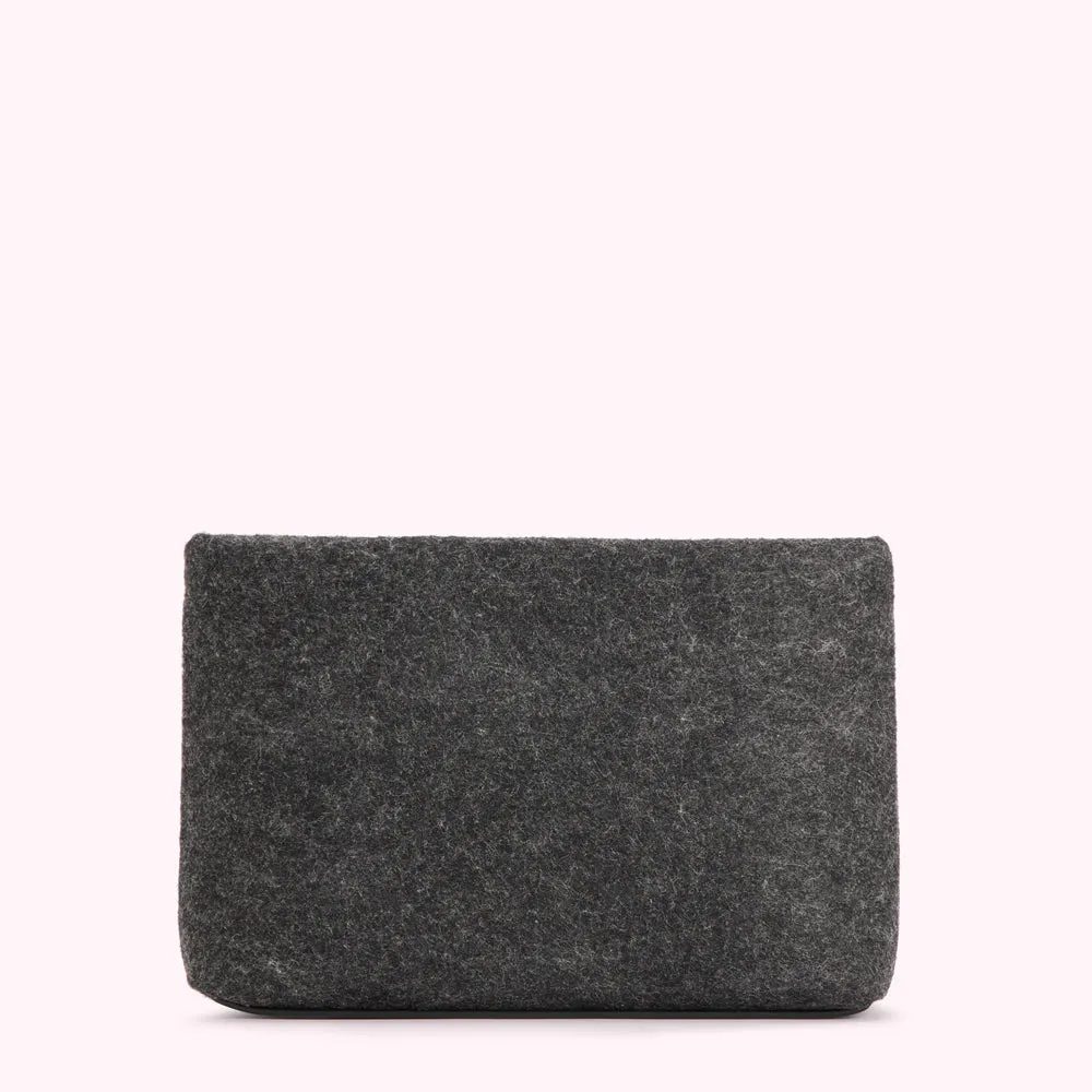 GREY LIPS MONTY CROSSBODY BAG
