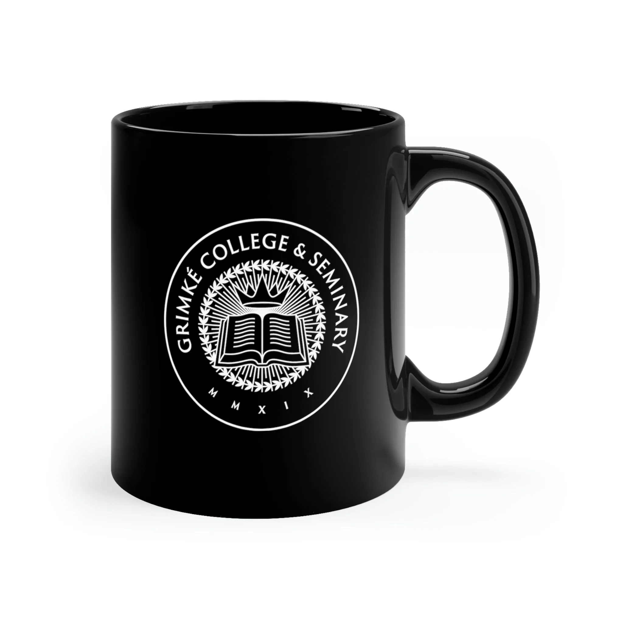 Grimké Seal 11oz Mug (Black)