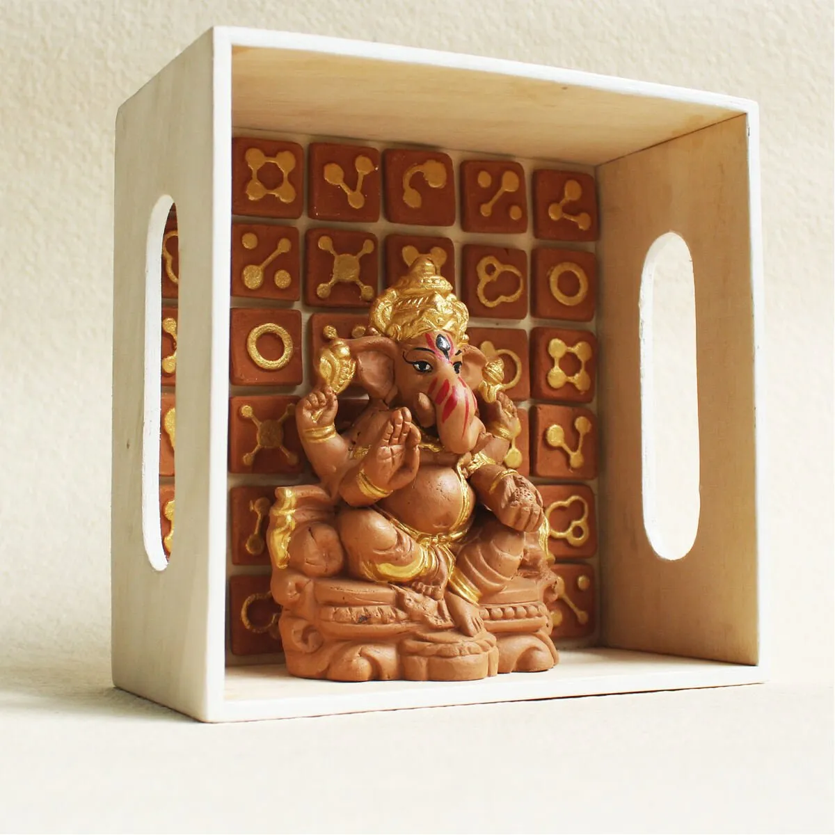 Handmade Ganpati Idol Small(S)