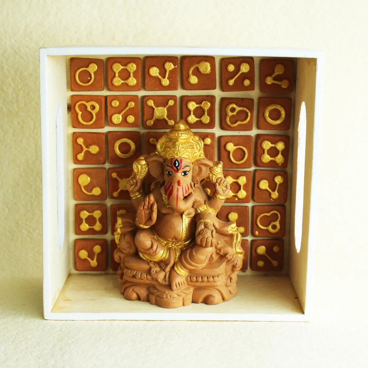 Handmade Ganpati Idol Small(S)
