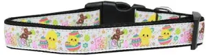 Happy Easter Nylon Dog Collar