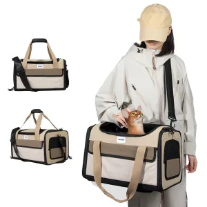 HiDream® | Carry On Baggage Dog and Cat Carrier Travel Bag For Plane