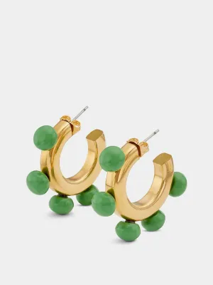 Hoops with resin details