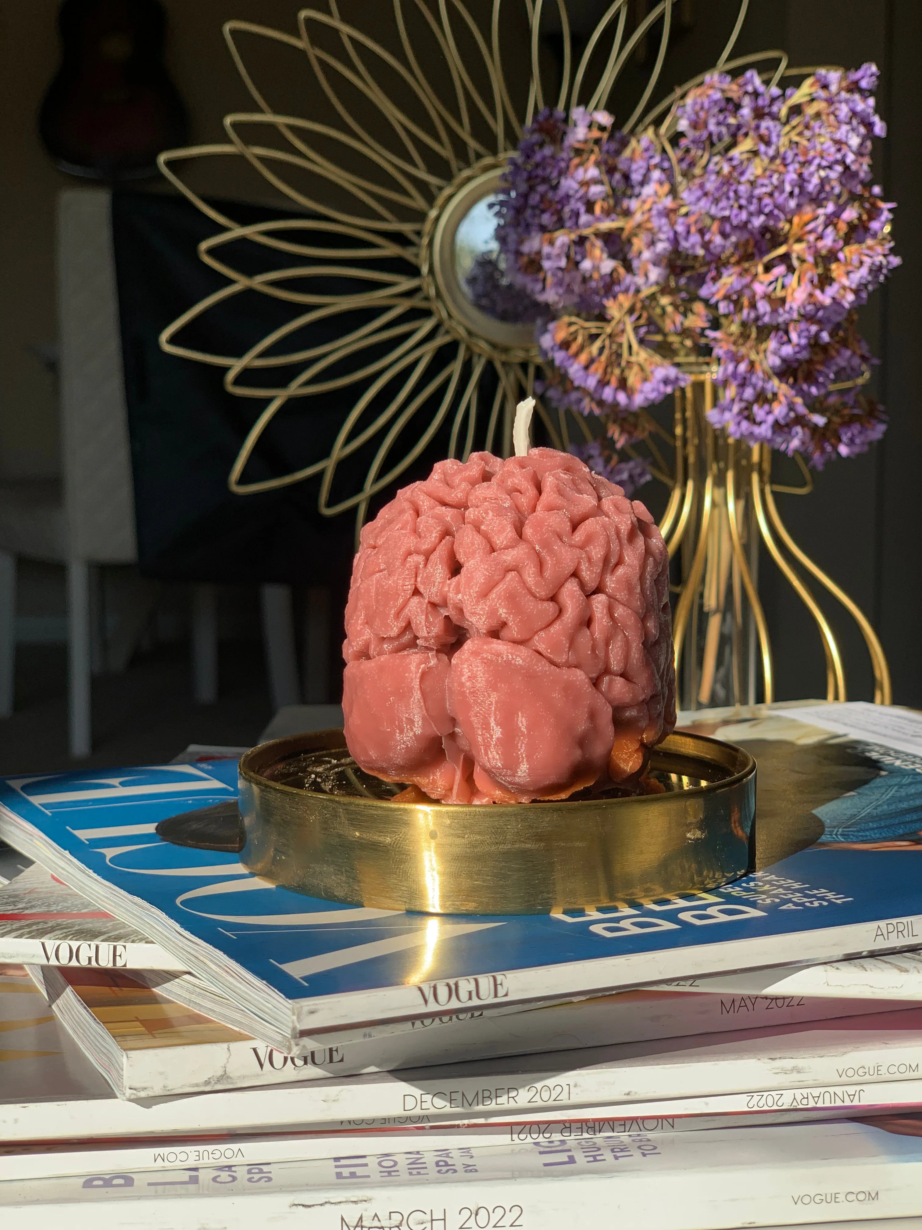 Human Brain Candle / Gift for Neuroscientists / Gift for Psychology Students / Oddity Gift / Edgy Candles / Brain Anatomy Decor / Neuroscience Novelty / Quirky Office Gift / Psychology Graduation / Brain Enthusiast / Unconventional Decor Piece
