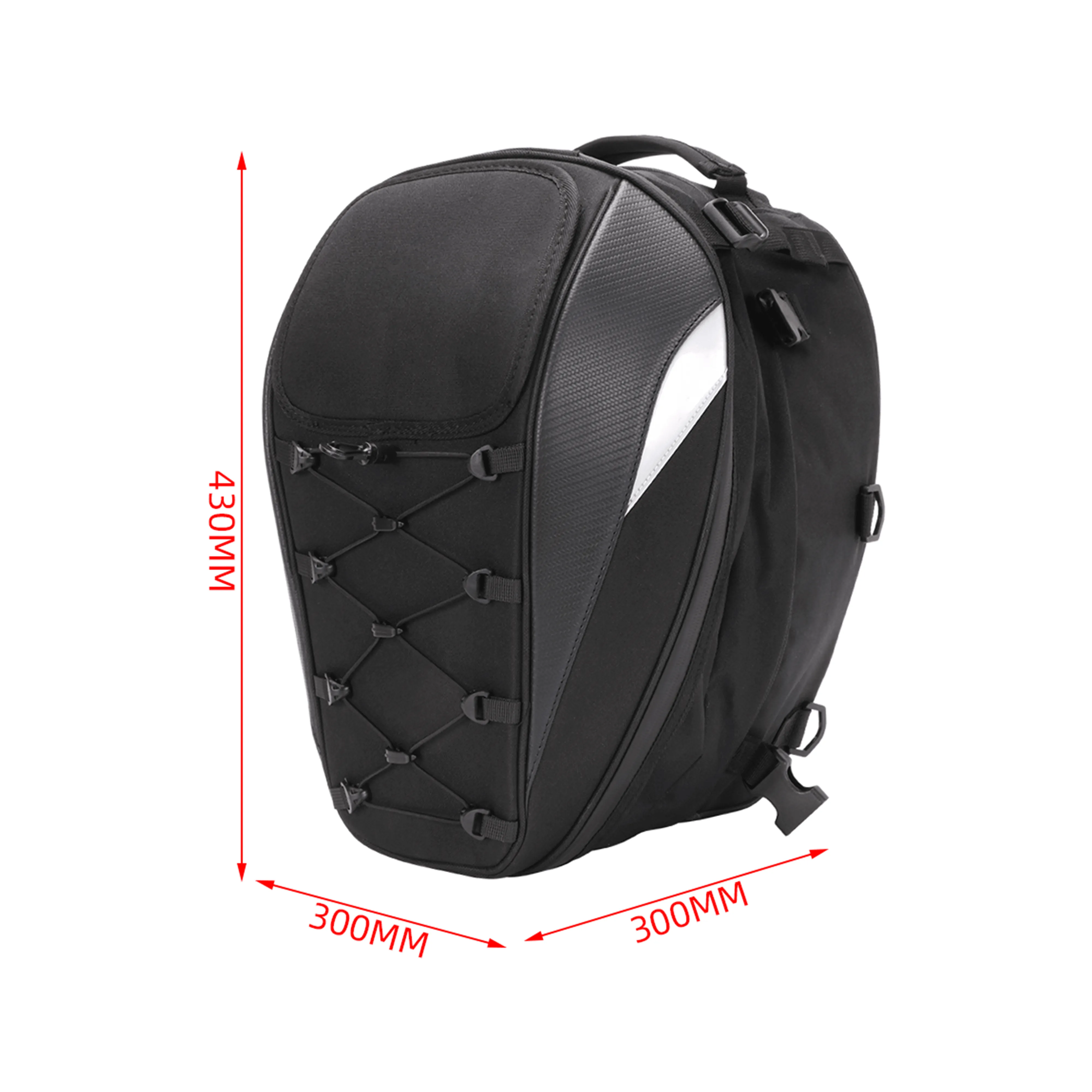 [HWCA] Tail Bag And Mounting For Dirt Bike