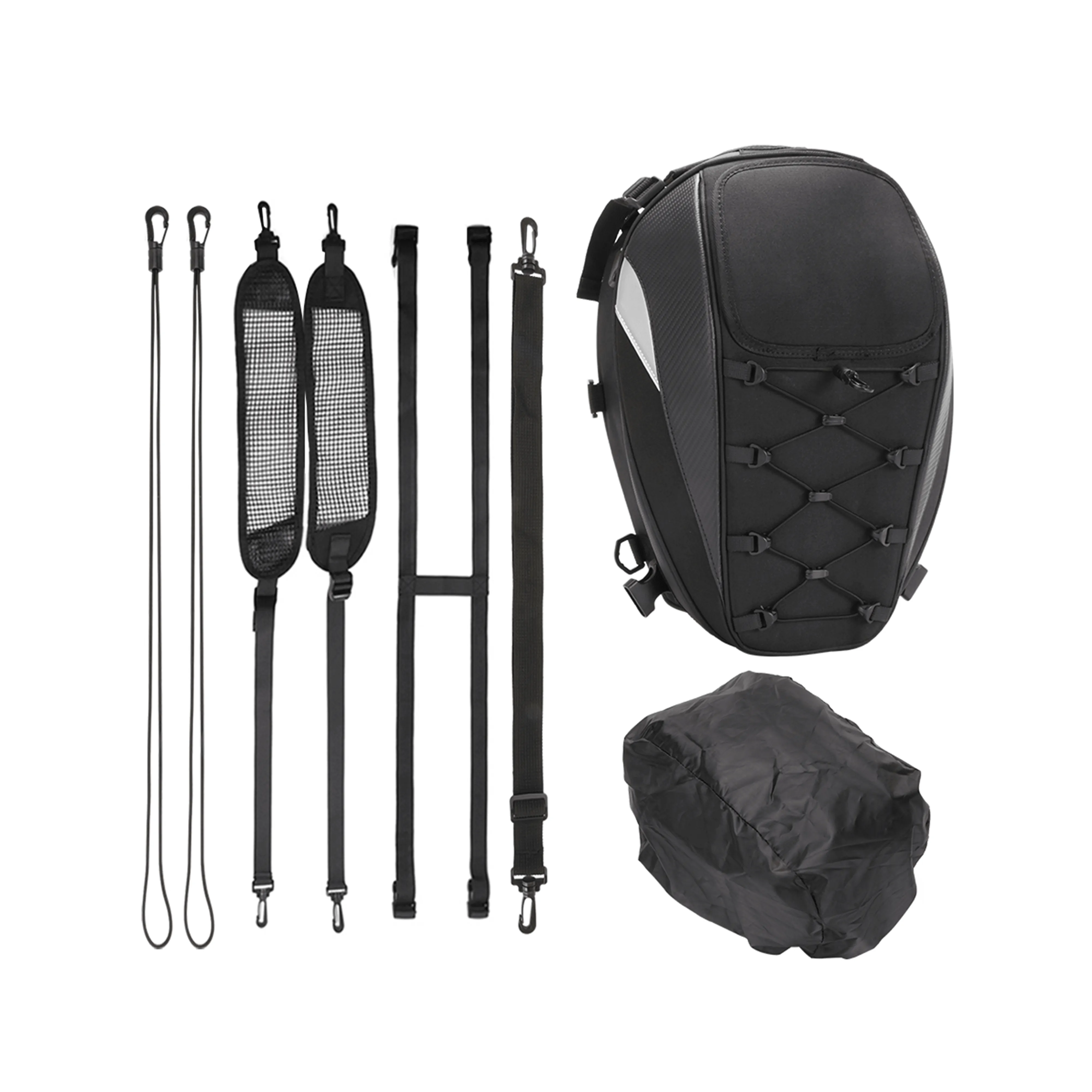 [HWCA] Tail Bag And Mounting For Dirt Bike