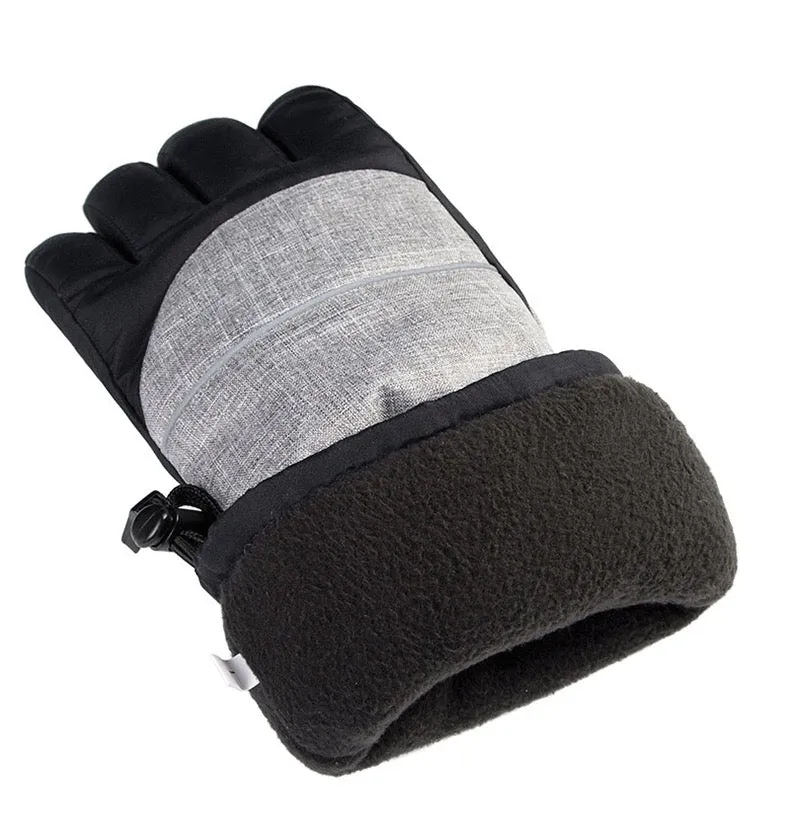Ice Fishing Ultimate Heated Gloves With Portable Charger Waterproof Warm and Cold-Resistant for Fishing
