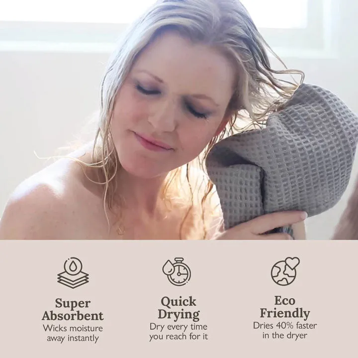 Indigo Bath Towel, Classic Style