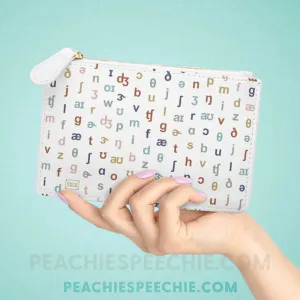 IPA Pattern Tiny Clutch