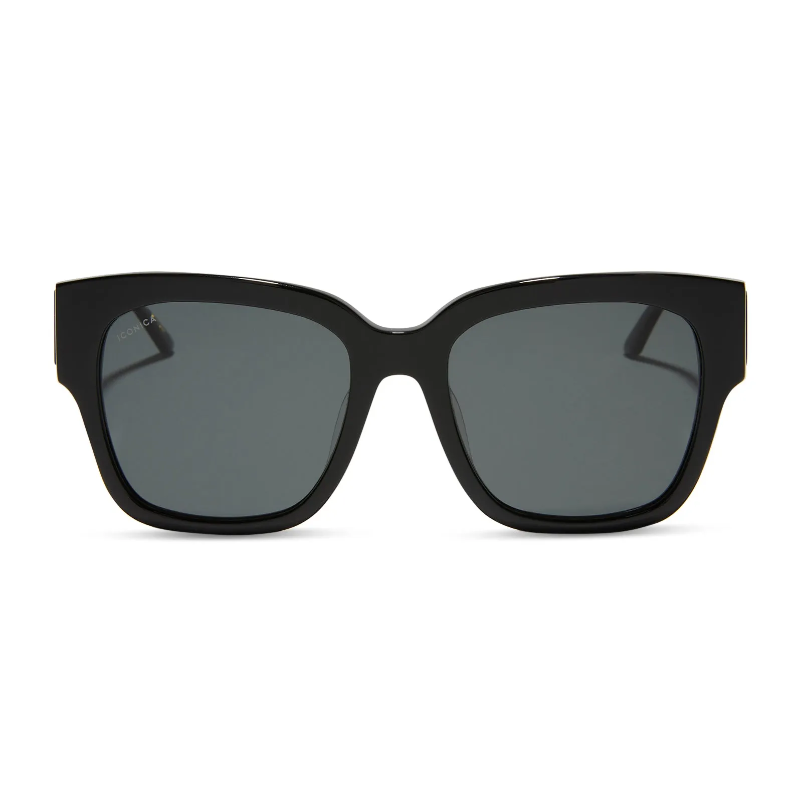 ISABELLA - BLACK   GREY POLARIZED SUNGLASSES